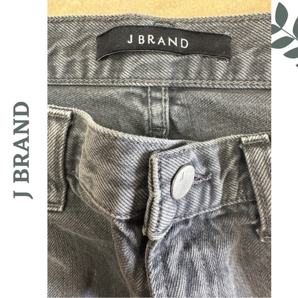 J Brand Joan Crop Jeans Grey Denim  Size 26 - Picture 9 of 11